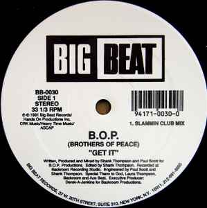 B.O.P. - Get It / Get Off album cover