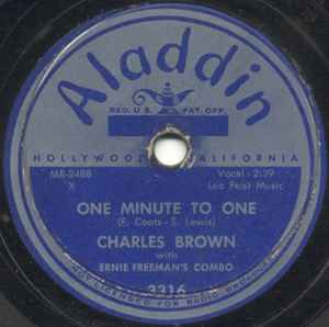 Charles Brown - One Minute To One / Please Don't Drive Me Away album cover