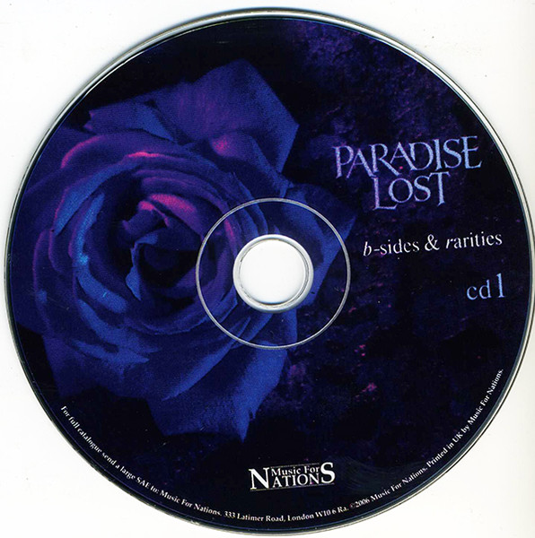 Paradise Lost B Sides Rarities 2006 CD Discogs