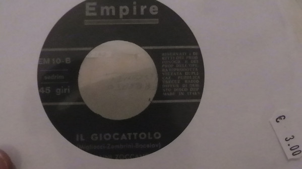 ladda ner album Gianni Zoccano - La Mia Ragazza Sa Il Giocattolo