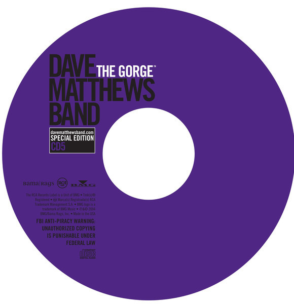 télécharger l'album Dave Matthews Band - The Gorge 2002