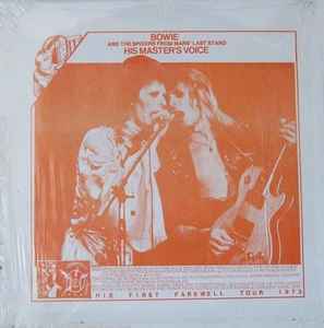 David Bowie – His Master's Voice (1974, 1st Edition, Vinyl) - Discogs