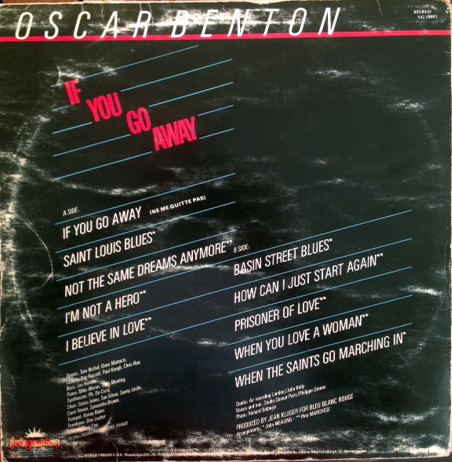 Album herunterladen Oscar Benton - If You Go Away