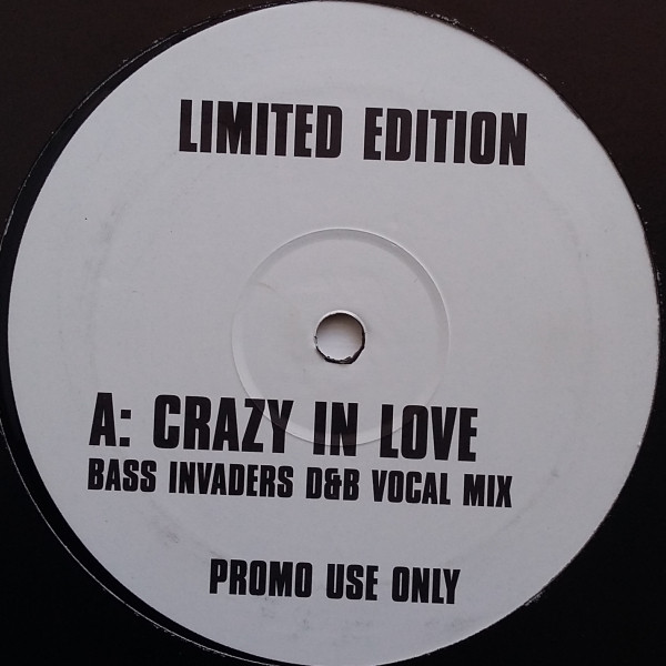 beyoncé,jay-z-crazy in love-12”33⅓rpm,white lab - Comprar Discos LP Vinis  de música Rap e Hip Hop no todocoleccion