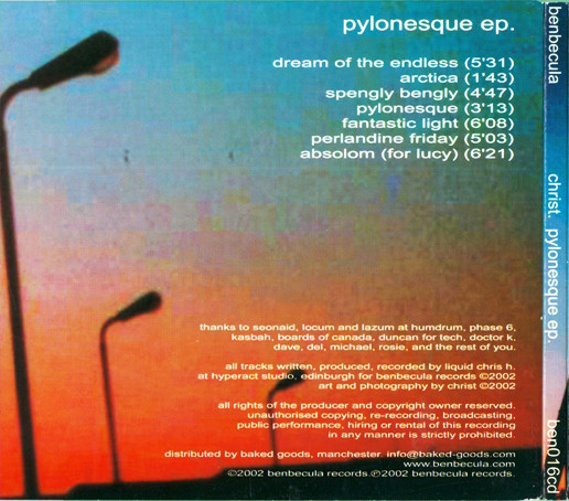 Christ. – Pylonesque EP. (2002, CD) - Discogs