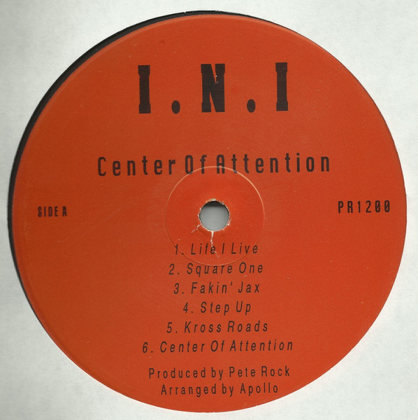 Pete Rock, InI – Center Of Attention (2003, Vinyl) - Discogs