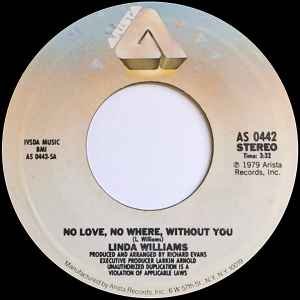 Linda Williams - No Love, No Where, Without You / Happy Music album cover