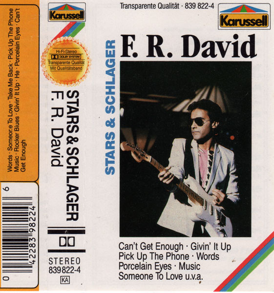 F.R. David – F.R. David (Cassette) - Discogs