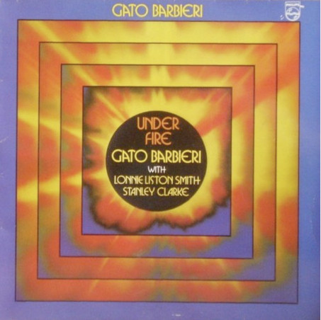 last ned album Gato Barbieri With Lonnie Liston Smith Stanley Clarke - Under Fire