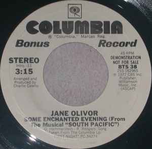 Jane Olivor - Some Enchanted Evening album cover