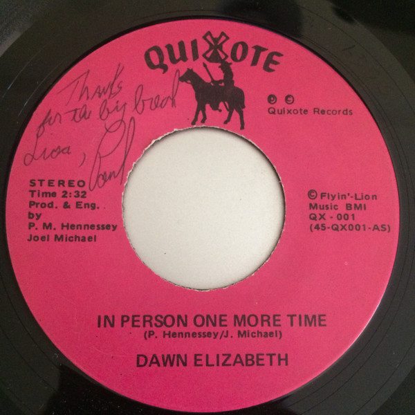 lataa albumi Dawn Elizabeth - In Person One More Time Falls