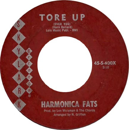 last ned album Harmonica Fats - Tore Up I Get So Tired