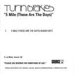 Cover of 5 Mile (These Are The Days) (Radio Edit), 2003, CDr