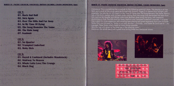 baixar álbum Led Zeppelin - US Tour 1975 The Soundboard Collection Part Three