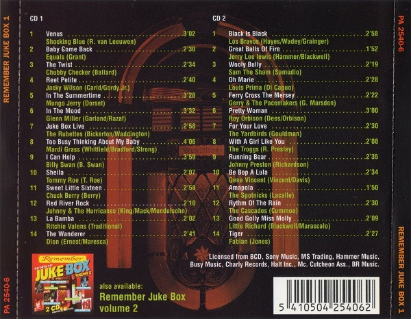 lataa albumi Various - Remember Juke Box Volume 1