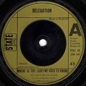 Delegation - The Promise Of Love / It Only Happens | Releases 