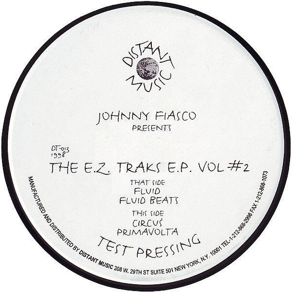 Johnny Fiasco – The E.Z. Traks E.P. Vol #2 (1998, Vinyl) - Discogs