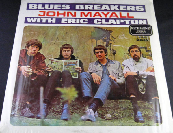 John Mayall With Eric Clapton – Blues Breakers (1974, Vinyl) - Discogs