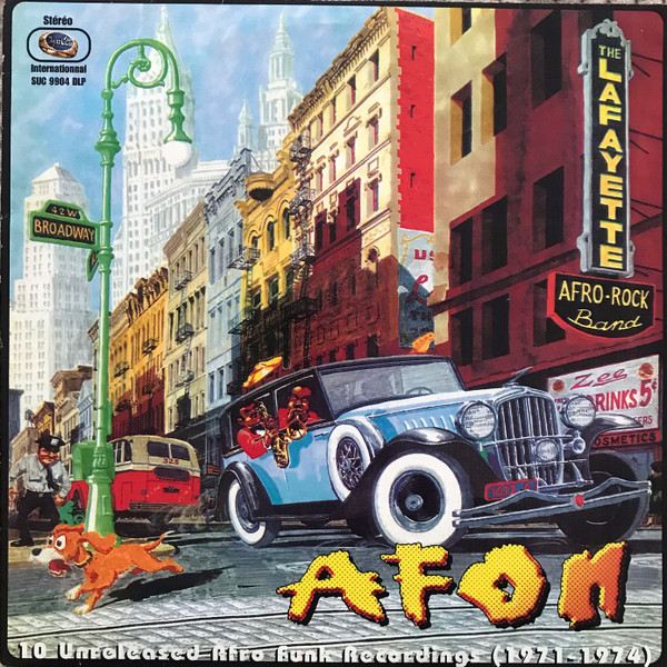 The Lafayette Afro-Rock Band – Afon- 10 Unreleased Afro Funk 