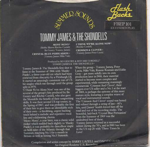 lataa albumi Tommy James & The Shondells - Summer Sounds