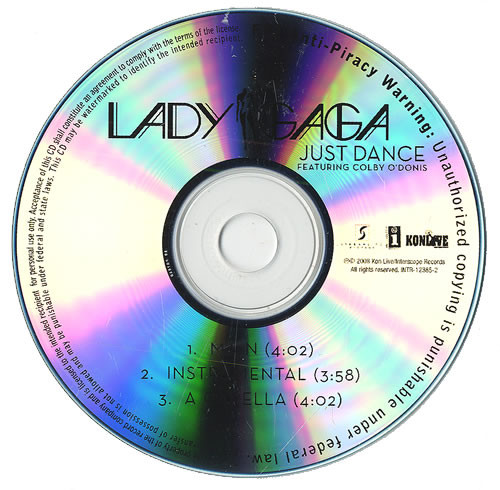 Lady Gaga Featuring Colby O'Donis - Just Dance, Releases