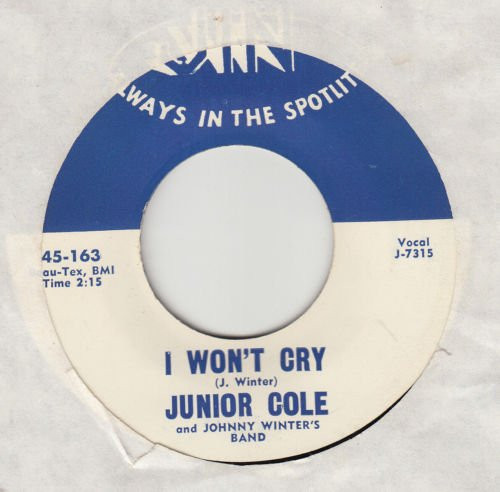 last ned album Junior Cole - I Wont Cry Coming Home