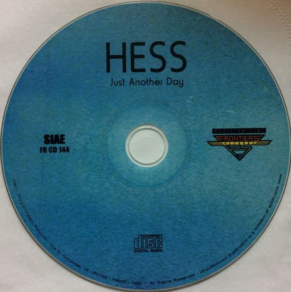 descargar álbum Hess - Just Another Day