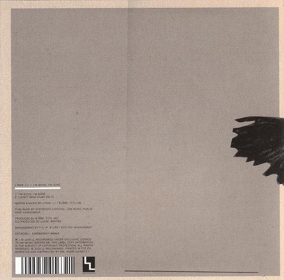 Lykke Li – I'm Good I'm Gone (2008, Vinyl) - Discogs