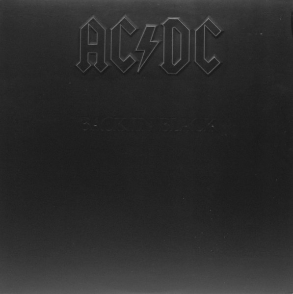 AC/DC  バック・イン・ブラック　LPレコード