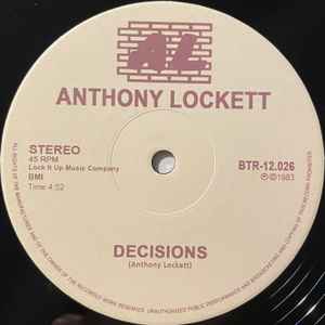 Anthony Lockett - Decisions