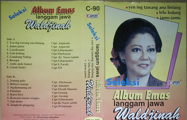 Album herunterladen Waldjinah - Seleksi Album Emas Langgam Jawa