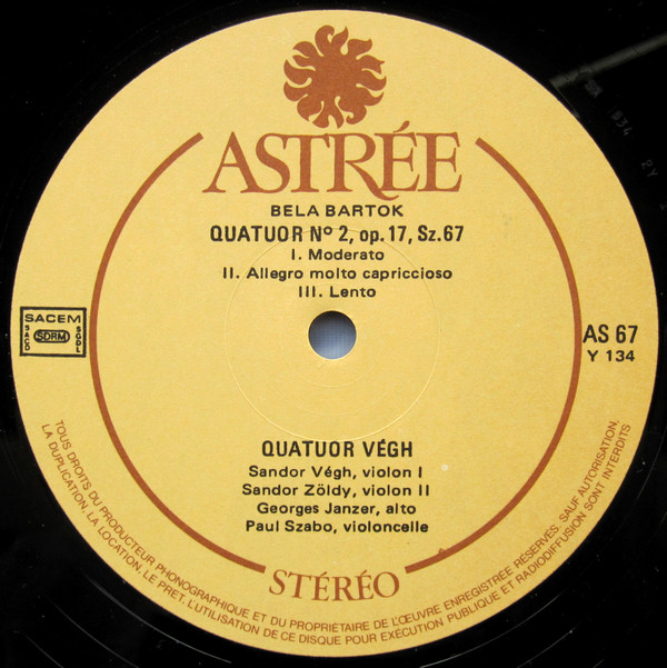 lataa albumi Download Béla Bartók Quatuor Végh - Les Quatuors Tome I Quatuor N 1 Opus 7 Quatuor N 2 Opus 17 album