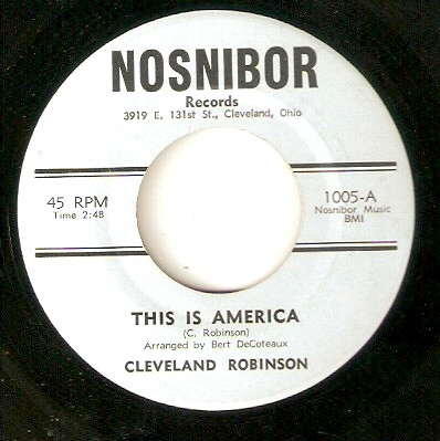 lataa albumi Cleveland Robinson - This Is America