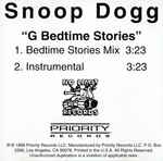 Cover of G Bedtime Stories, 1999, CDr