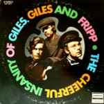 Cover of The Cheerful Insanity Of Giles, Giles And Fripp, 1968, Vinyl