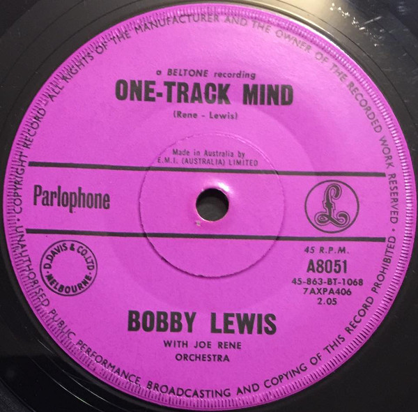 ladda ner album Bobby Lewis - One Track Mind