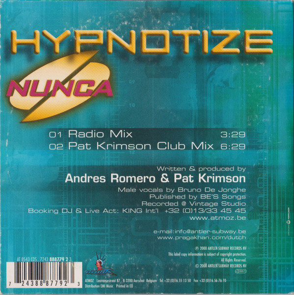 descargar álbum Nunca - Hypnotize