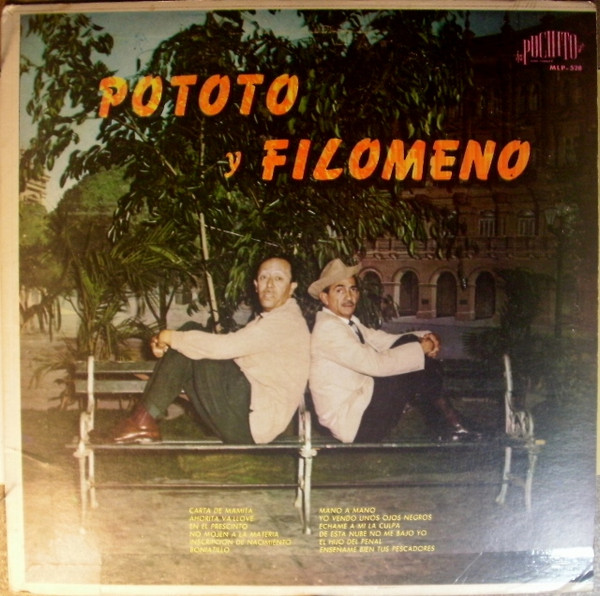 last ned album Pototo Y Filomeno Con Orquesta Melodias Del 40 - Pototo Y Filomeno