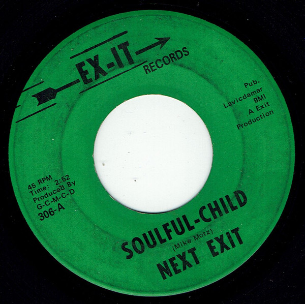 descargar álbum Next Exit , Corky Shartzer - Soulful Child I Know