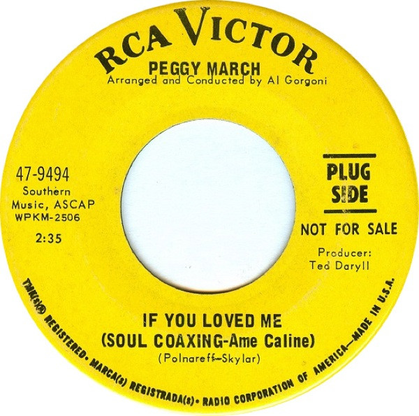 Peggy March – If You Loved Me (Soul Coaxing - Ame Caline