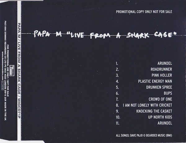 Papa M – Live From A Shark Cage (2000, Cassette) - Discogs