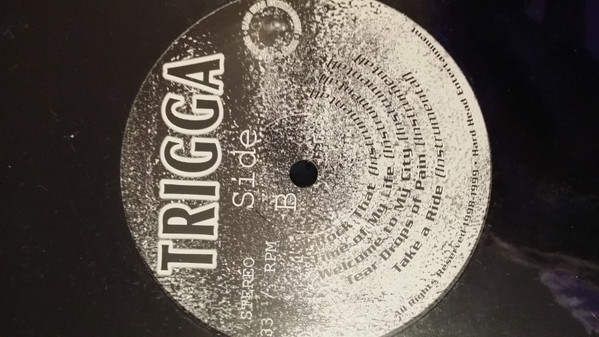 Trigga – Tear Drops Of Pain (1998, Vinyl) - Discogs