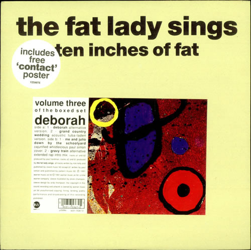 The Fat Lady Sings Ten Inches Of Fat 1991 3 3 Vinyl Discogs