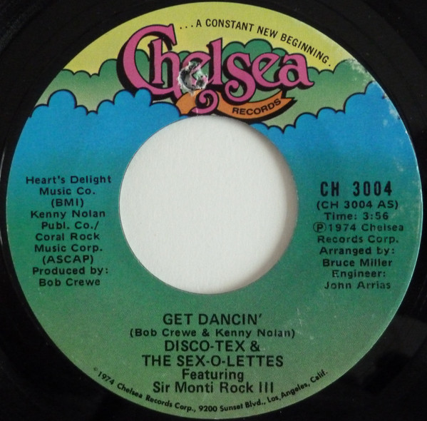 Disco Tex And The Sex O Lettes Get Dancin 1974 Terre Haute Pressing Vinyl Discogs 