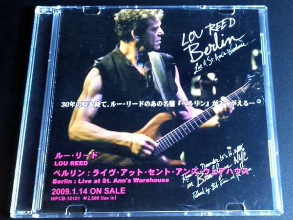 Lou Reed - Berlin: Live At St. Ann's Warehouse | Releases | Discogs