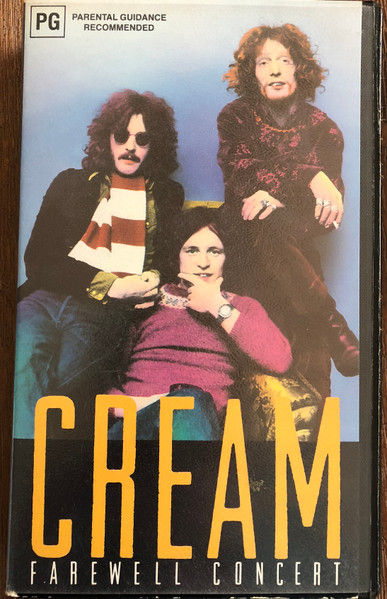 Cream – Farewell Concert Royal Albert Hall (2001, DVD) - Discogs