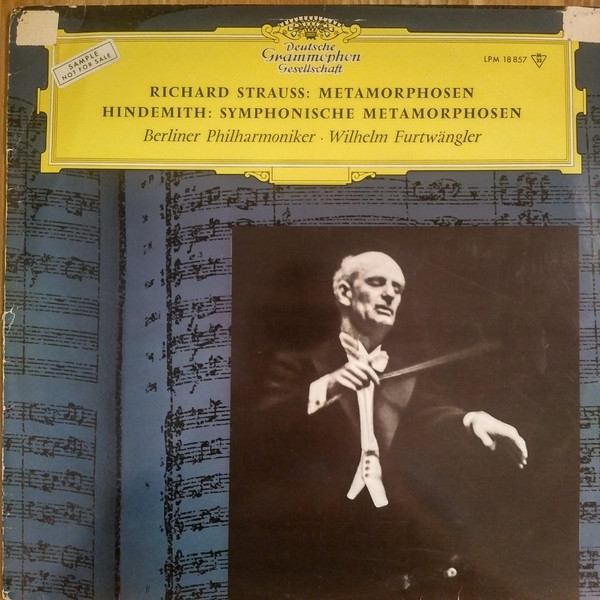 Hindemith Symphonic Metamorphoses Strauss cápsula de la ciudad Dresden Suitner CD B60 