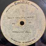 Cover of Don't Cry My Heart, 1965, Acetate
