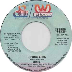 Junie Morrison - Loving Arms / Married Him album cover