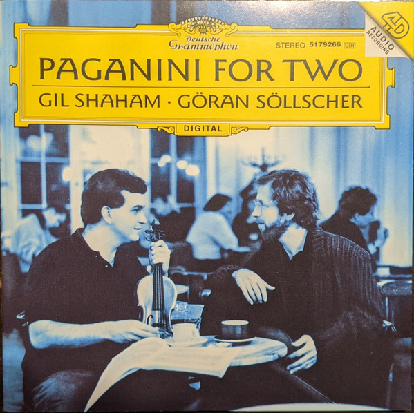 Paganini • Gil Shaham • Göran Söllscher – Paganini For Two (1993 